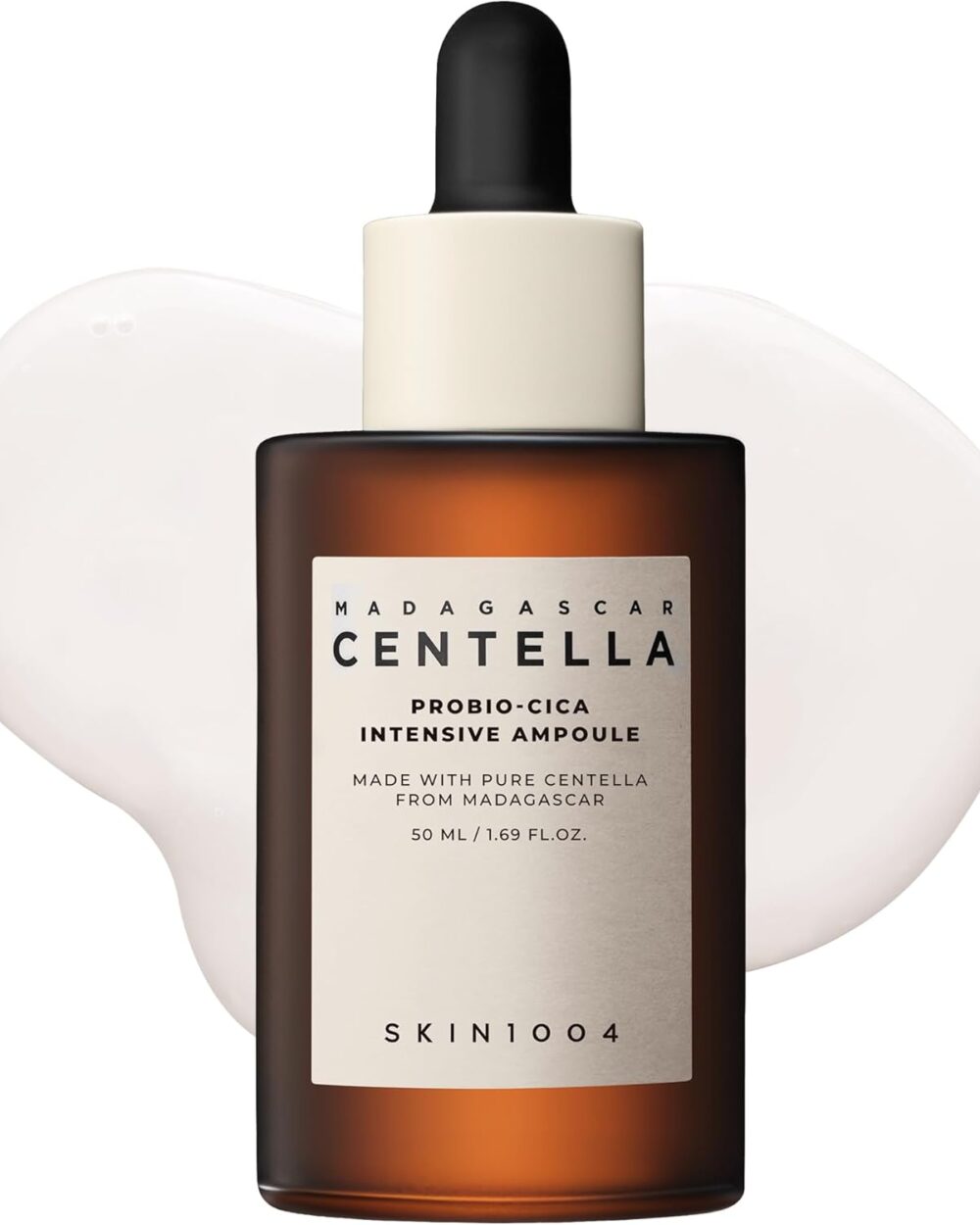 61JiFhR1YIL._AC_SL1500_ SKIN1004 Madagascar Centella Probio-Cica Intensive Ampoule 50ml, 1.69 fl.oz, Ceramide NP Ample for Strengthening Barrier, Vegan, All Types, Dry, Korean Skincare