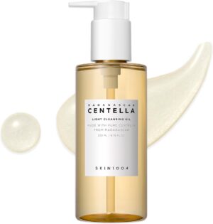 SKIN1004 Madagascar Centella Light Cleansing Oil (6.76 Fluid Ounce) Pure and light oil with fresh cleansing effect, Micellar Cleansing Hypoallergenic Use