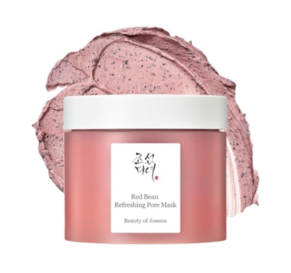 Beauty of Joseon Red Bean Pore Refreshing Mask Mud Cream Hydrating Wash Off Pack, Pore Cleansing Exfoliator, Korean Skin Care for Men and Women 140ml, 4.73 fl.oz