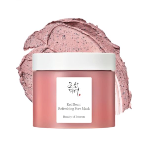 Beauty of Joseon Red Bean Pore Refreshing Mask Mud Cream Hydrating Wash Off Pack, Pore Cleansing Exfoliator, Korean Skin Care for Men and Women 140ml, 4.73 fl.oz